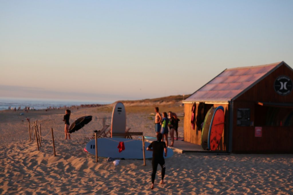 hossegor sunset