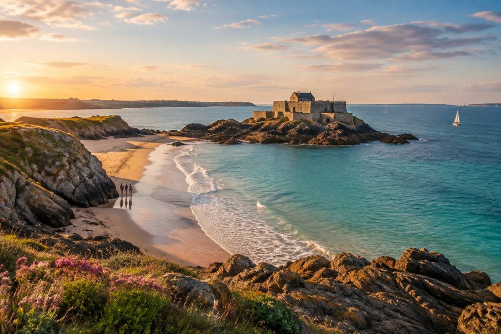 Anse du Guesclin : que voir et que faire sur cette plage emblématique de Bretagne Anse du Guesclin : que voir et que faire sur cette plage emblématique de Bretagne